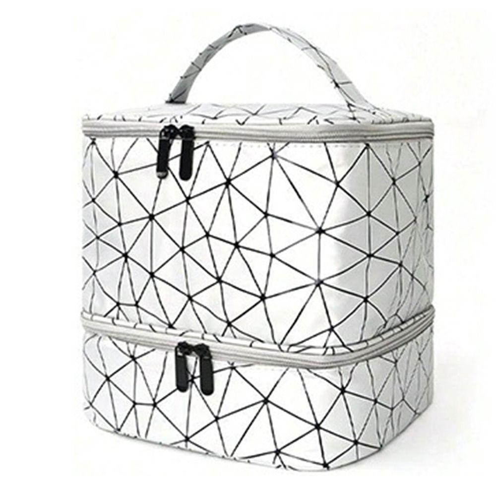 Органайзер для лака для ногтей из искусственной кожи вмещает 30 бутылок, сумка для хранения маникюрных инструментов