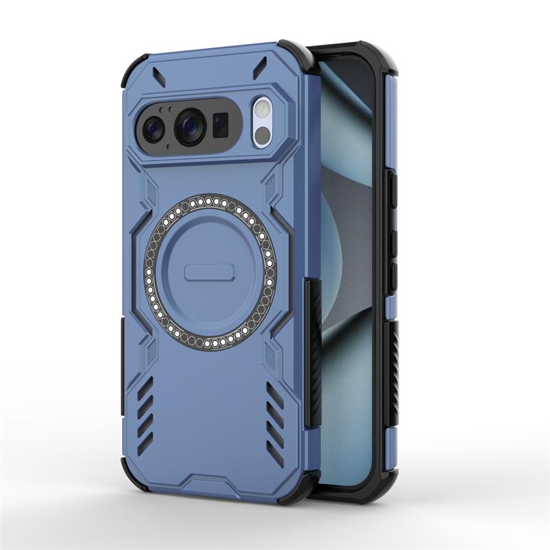 Для чехла Google Pixel 10 Чехол Google Pixel 10 Pro Противоударная Магнитная адсорбция Беспроводная зарядка Задняя крышка Для чехла Google Pixel 10