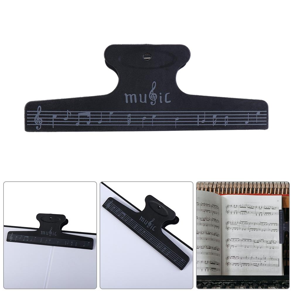 Black Book Page Note Clip Sheet Music Clip Music Sheet Holder Music Score Clips Note Paper Clips