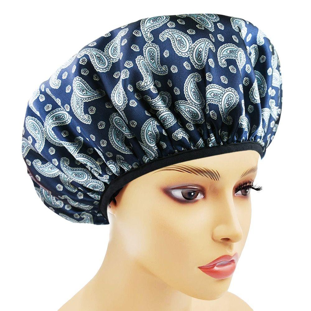 Водонепроницаемый внешний слой из ЭВА Товары для ванной комнаты Шапочка для сна Шапочка для душа Шапочки для волос для ванны Боннет Шапка-бини для волос