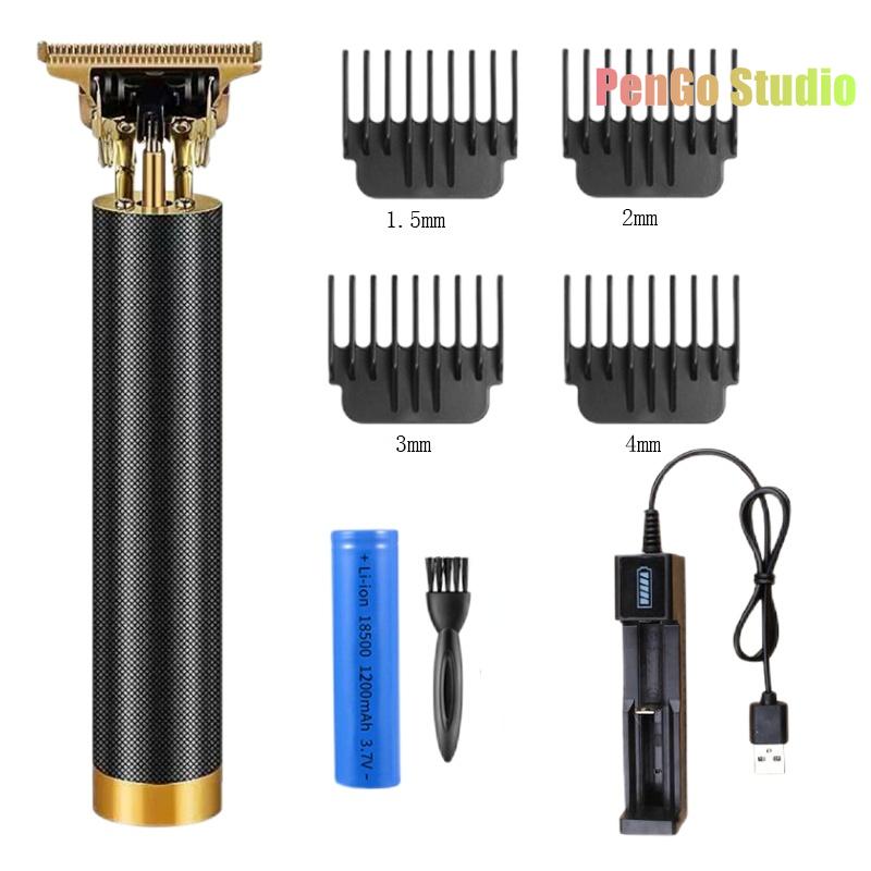 Цельнометаллическая винтажная машинка T9, женская машинка для стрижки волос, парикмахерская, профессиональная машинка для стрижки, 0 мм, триммер для носа и ушей, отделка для мужчин