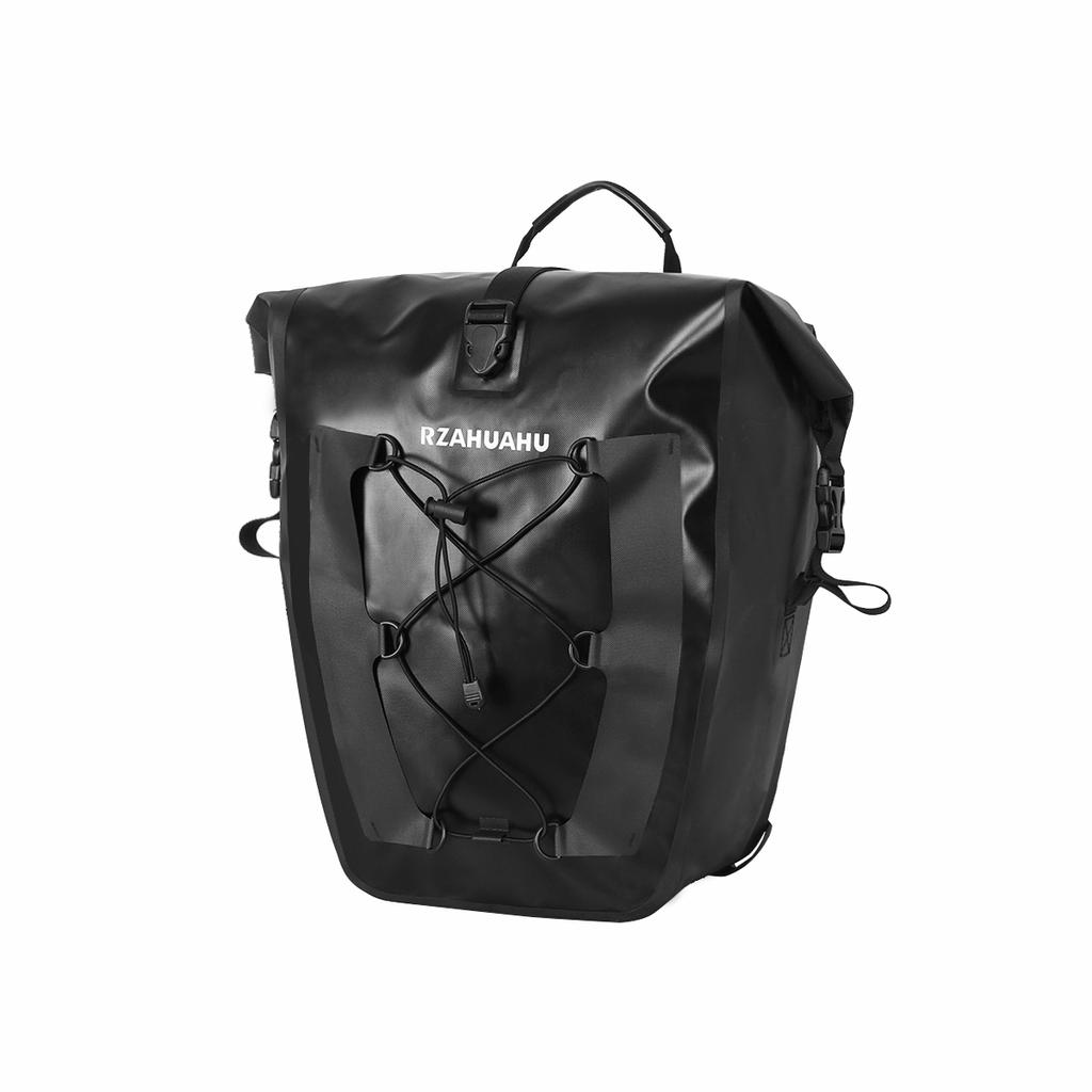 2pcs Large Capacity Bike Panniers Waterproof Bike Rear Rack Bag for Cycling Traveling Touring