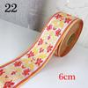 1 Meters Sewing Fabric Jacquard Ribbons Floral Embroidered Straps Woven Lace Trim Stylish
