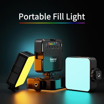 Desiontal iReal X1 Pocket RGB Видеосвет Свет для видеоконференций Светодиодный заполняющий свет 3000K-4800K-6500K