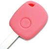 [ИКТ] (Автомобили Хонда) Силиконовый чехол для бесключевых ключей 1 кнопка светло-розовый/Fit/Odyssey/CR-V/Civic/Accord и т.д.