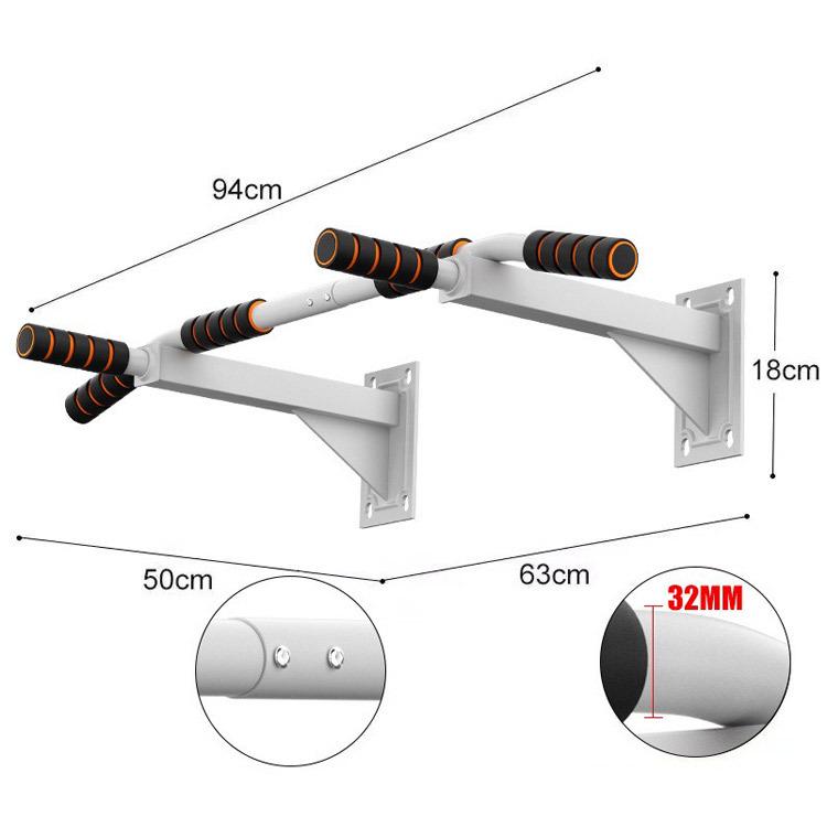 Настенная перекладина для подтягиваний: Одноместные и двухместные варианты для домашнего фитнеса
