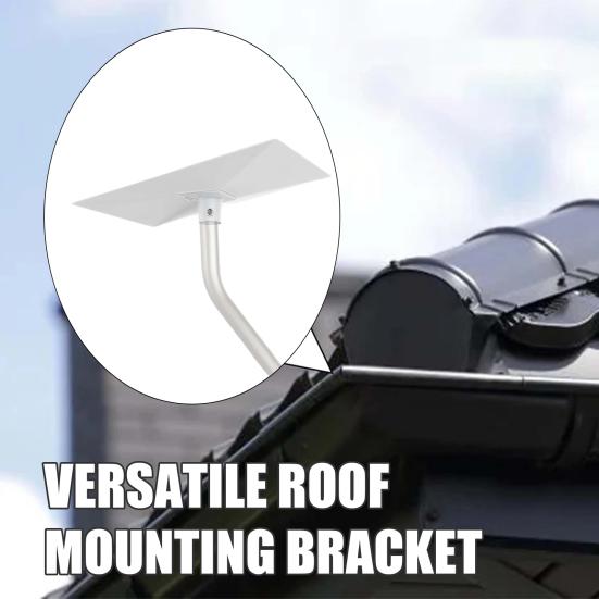 Спутниковый кронштейн для крепления на крыше, высокопрочный, универсальный, простой монтаж, кронштейн для крепления адаптера трубы, антенный кронштейн для Starlink Gen 3