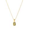 Titanium Steel High Color Retention Polaris Birthstone Necklace 12 Birthday Crystal Star Clavicle Pendant Necklace