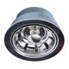 Sink Drain Assembly Mirror Polished RV Stainless Steel Kitchen Drain with Strainer Stopper for Sink with 52mm Opening