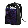 Gorillaz Backpack  Female Polyester Sport Backpacks Print Kawaii School Bags Rucksack