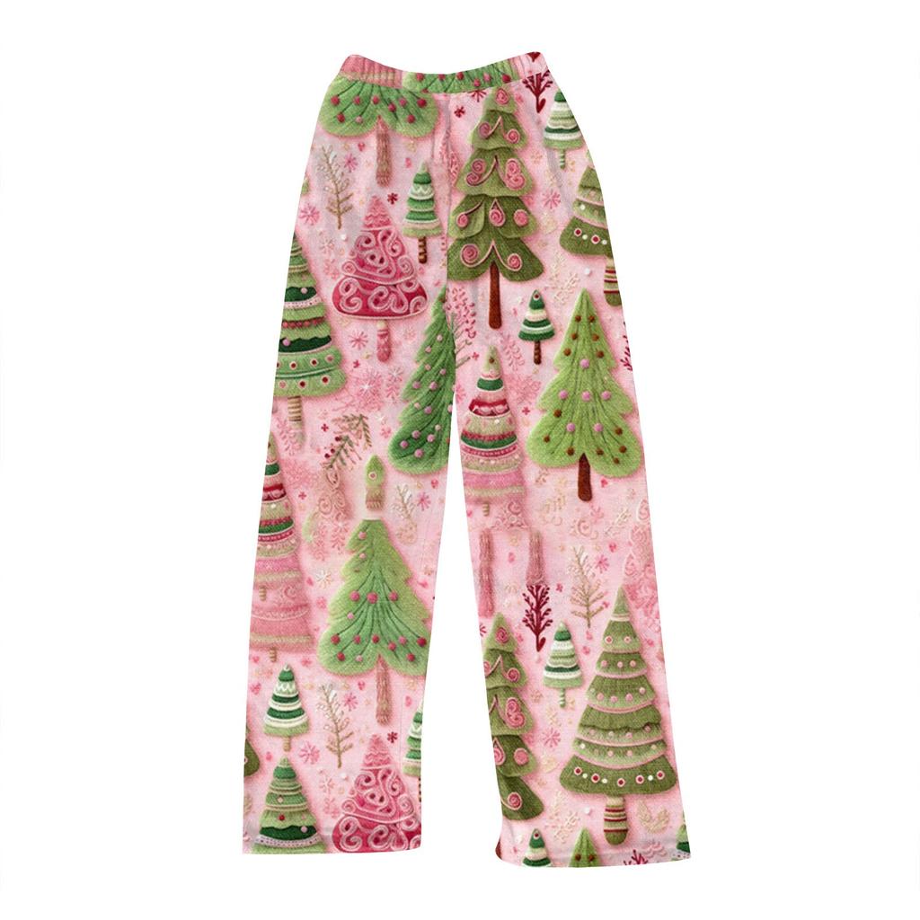 Женские осенне-зимние клетчатые брюки полной длины, спортивные брюки