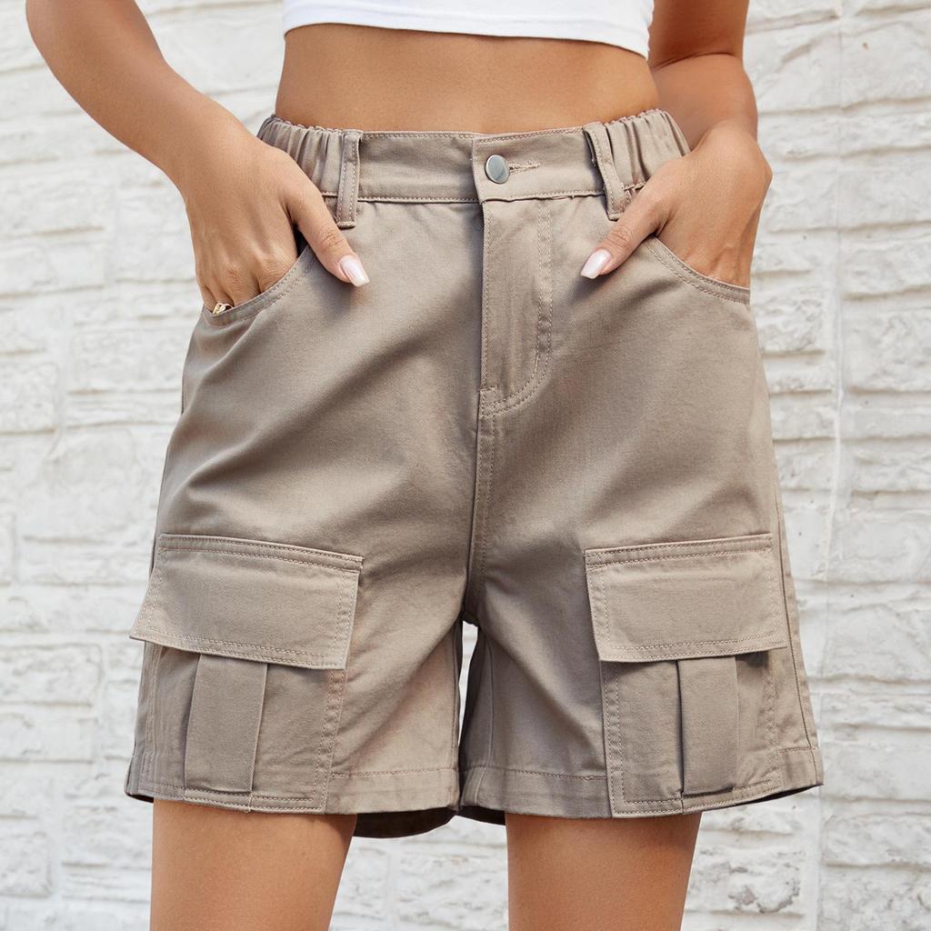 Повседневные шорты-карго Demin с эластичной резинкой на талии