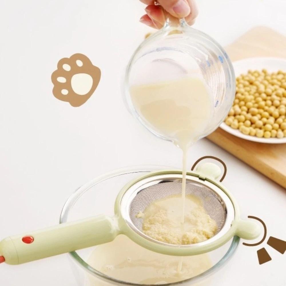 Fine Mesh Filter Screen Detachable Soy Milk Filter Wire Sieve Soybean Milk Filter  Kitchen Use