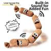 Press-to-Squeak Dog Squeaky Toy Simulated Teeth Grinding Dog Toy  For Dogs Puppies