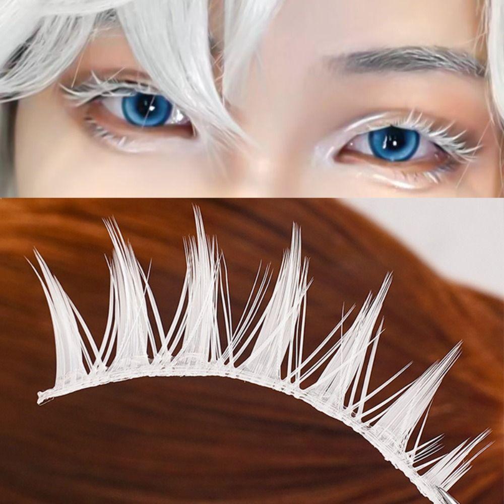 10Clusters Lashes Extension Fluffy False Eyelashes Makeup Curled Fake Eyelashes  Cosplay