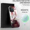 Чехол для телефона Wuthering Waves Hiyuki для iPhone 17 16 15 14 13 12 11 X XR XS 8 Plus Mini Pro Max Стеклянный Магнитный Чехол