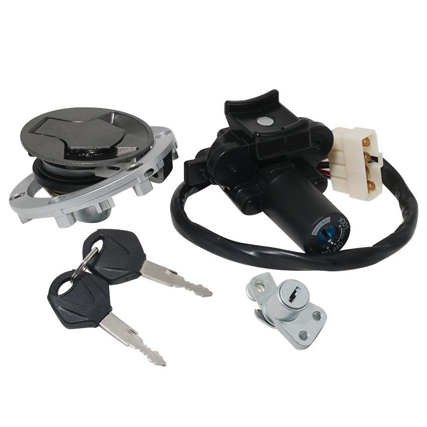 Крышка бензобака, замок зажигания, замок сиденья для Kawasaki EX 125 250 R 300 Ninja 250SL Z 250 300 51049-5007 51049-5009