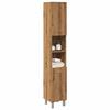 VidaXL Bathroom Cabinet Artisan Oak 30x30x179 Cm, Bathroom Storage Cabinet, Bathroom Cupboard 856141