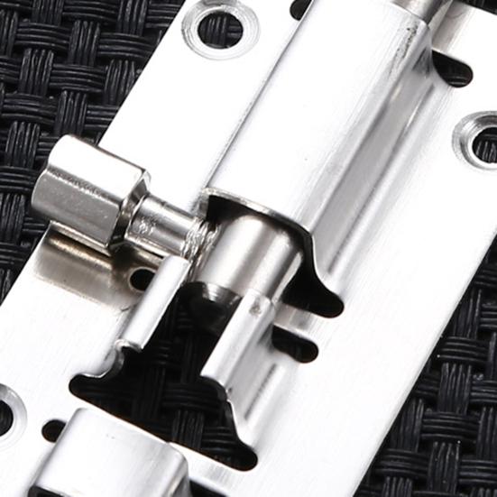 Дверной болт, 2 шт., удобная ручка, простая в установке, квадратный антикоррозийный болт из нержавеющей стали, дверной, оконный болт, замок, товары для дома