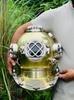 Brass Scuba Diving Helmet: US Navy Marine Diver Helmet, 18 Inch