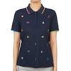 Футболка с коротким рукавом и воротником Zipore Golfwear для женщин g4lS23k802a TWLT