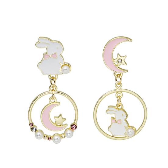 Стильные серьги-капли полые износостойкие декоративные