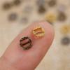 20/40pcs 3.5mm/7mm Mini Ultra-small Tri-glide Pattern Belt Buckle Doll Bags Buckles Diy Doll Buttons Shoes Clothes Accessories