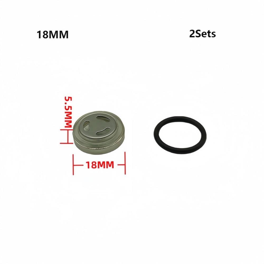 2Pcs 2 Sizes Brake Master Cylinder Reservoir Sight Glass Oil Mirror Electric Scooter Accessories