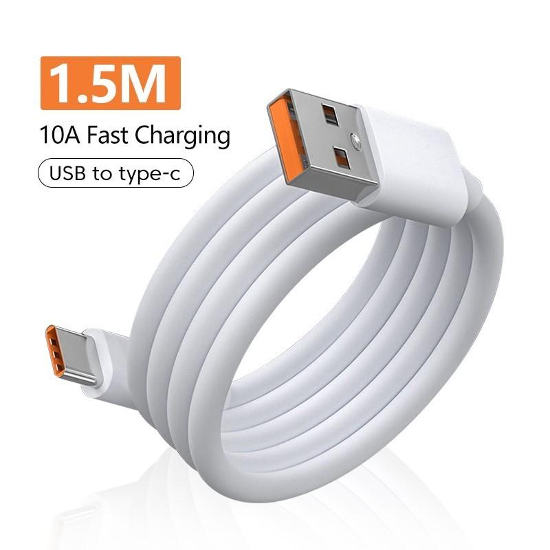 120 Вт 10 А USB Type C кабель 10 А сверхбыстрое зарядное устройство линия передачи данных 0,25 м 1 м 1,5 м 2 м телефонный кабель для HUAWEI