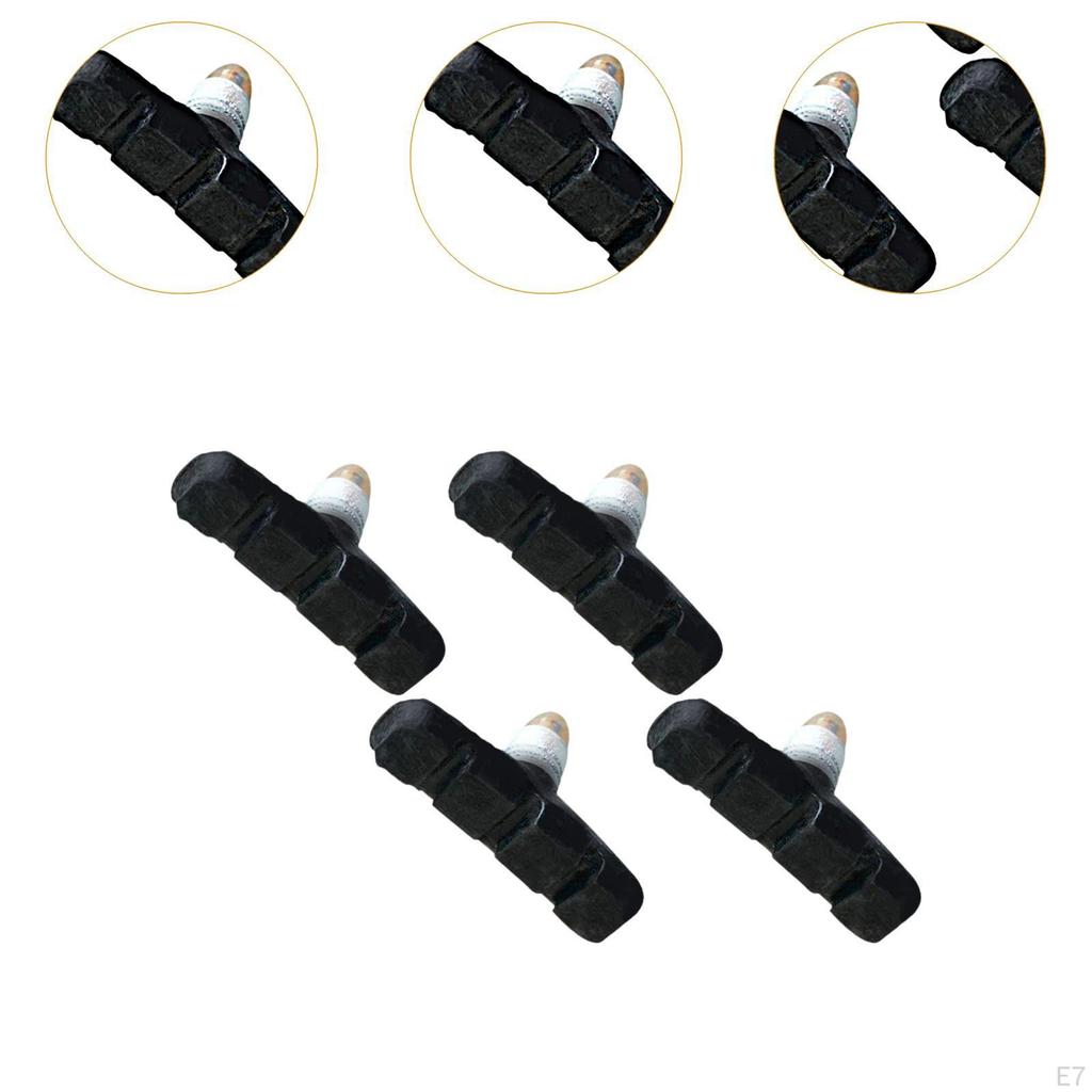 Комплект из 4 тормозных колодок для детских велосипедов Алюминиевые компоненты