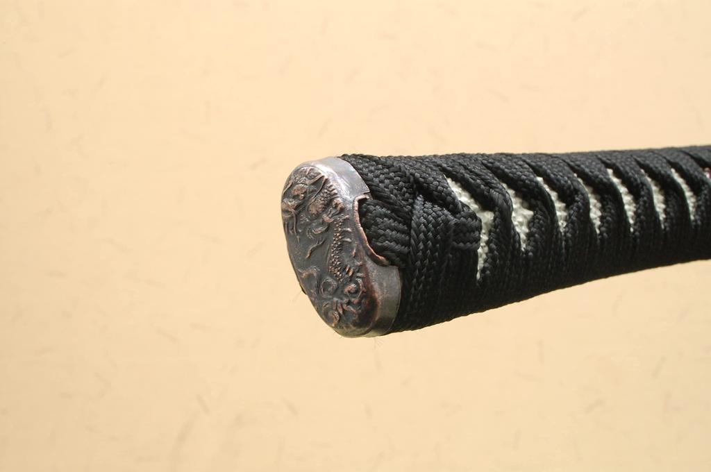 Имитация меча Shinobiya Kuroishime Scabbard Большой меч Протирание Имитация меча Сертификат (Меч, ножны, ткань, комплект)