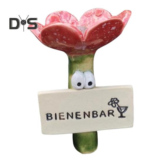 Фонтан для поения насекомых, опылители, автоматическая станция поения, нержавеющая цветочная питьевая станция для пчел, бабочек, садовые аксессуары