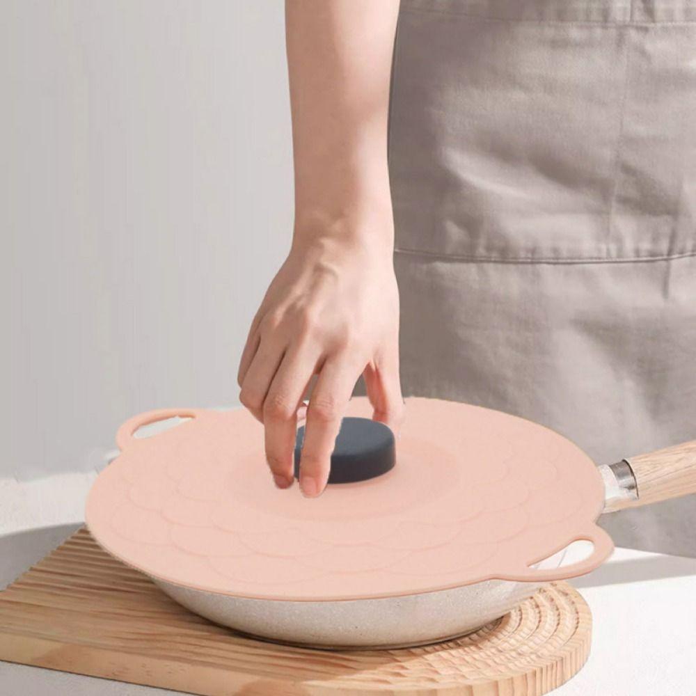 5Pcs Sealed Food Fresh Cover Anti-spill Tableware Pot Lid Universal Fresh Keeping Cover  Plates
