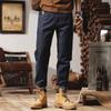 Осенние мягкие джинсы мужские узкие брюки с принтом модные сочетаются с ботинками Мартин мужские брюки мужской стиль