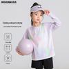 Спортивная футболка с длинным рукавом Moonkids для девочек, быстросохнущая