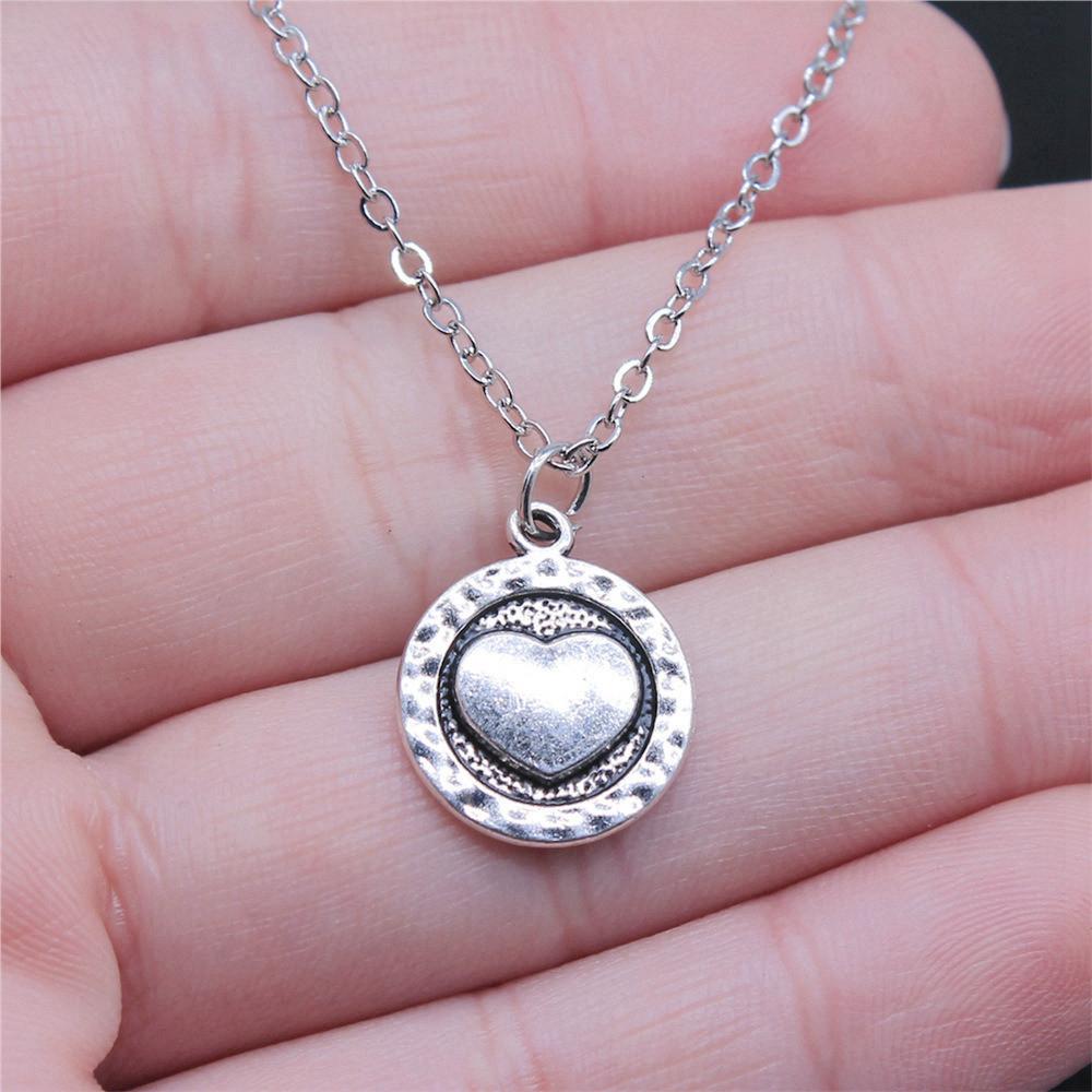 Ожерелье с крыльями ангела в форме персикового сердца, 40 см, короткая цепочка, украшения для девочек, День отца, кавайные материалы