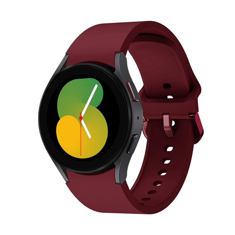 Ремешок для Samsung Galaxy Watch 6, 5, 4, 44 мм, 40 мм/4, классический браслет 46 мм, 42 мм, силиконовый браслет 20 мм, браслет Galaxy Watch 5 pro, 45 мм