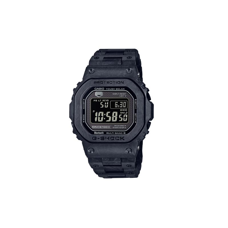 CASIO G-SHOCK 40th Anniversary Edition LED light, six rounds of radio wave solar power, Quartz, carbon fiber strap, , same style for men GCW-B5000UN-1