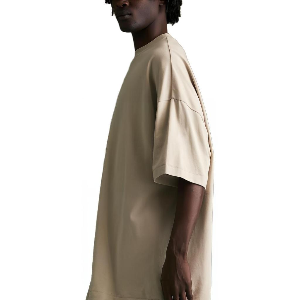 Fear of God Essentials Футболка FW23 'Серебряное Облако' Мужская 125BT232002F