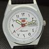 ВОССТАНОВЛЕННЫЕ ВИНТАЖНЫЕ SEIKO 5 AUTO 6309A ЯПОНИЯ МУЖСКИЕ АРАБСКИЕ ЧАСЫ 533c-a279832-9