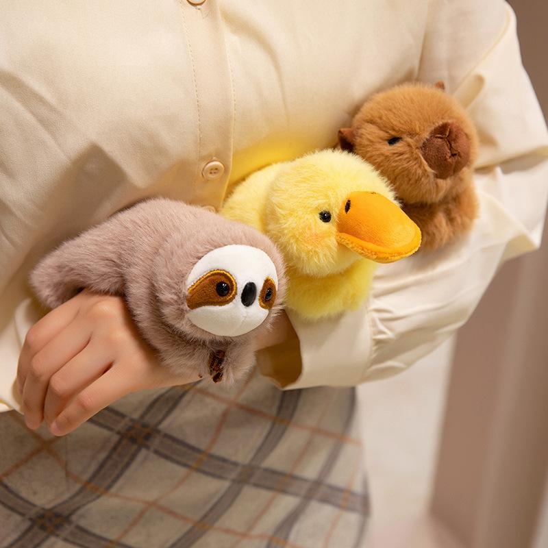 Милый лежащий пони Капибара животное магнит на холодильник плюшевая игрушка кукла ленивец кукла тряпичная кукла