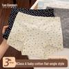 Women's A-Class Cotton Antibacterial Floral Briefs 3-Pack