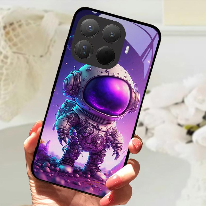 Чехол для Xiaomi 15T Pro Модный Закаленное Стекло Задняя Крышка Телефона Для Xiaomi 15TPro 15 T Xiaomi15T Защитный Чехол Fundas Coque