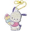 Брелок для ключей своими руками, вышитый крестиком, персонажи Sanrio - Куроми Моя мелодия Корица Почакко, популярный персонаж в Корее