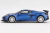 MINI GT 1/64 Scale Scale Model of the 2023 Chevrolet Corvette Z06 in Elkhart Lake Blue Metallic (Left-Hand Drive), Finished Model, MGT00892-L