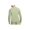 Nike Спортивная одежда Premium Essentials Твердая футболка с круглым вырезом и длинными рукавами Мужские топы Зеленые DO7391-386