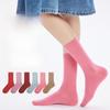 Хлопковые носки, Женские весенне-осенние носки до середины икры из чистого хлопка, Женские послеродовые носки, Всесезонные универсальные, Женские носки до середины икры из чистого хлопка