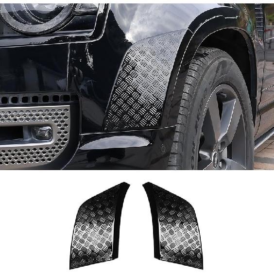 Rear Wheel Arch ABS Black Body Anti-Scratch Protection Cover Trim Kit Compatible With -2025 Land Rover Defender 110 130 Decoration Armor Sticker Trim