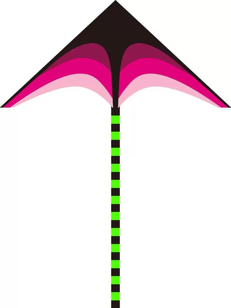 Great Plains Extra Large Rainbow Kite for Kids - Excellent Flying Cartoon Design