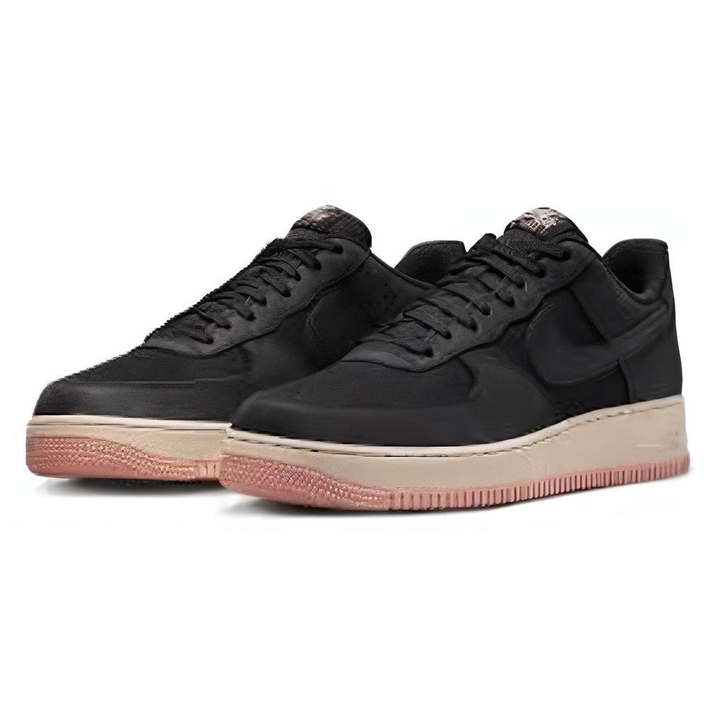 Nike Кроссовки Air Force 1 07 LX Black Red Stardust Unisex Sanddrift FB8876-001